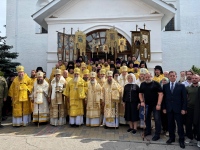 Митрополит Артемий принял участие в торжествах в честь 600-летнего юбилея Николо-Шартомского мужского монастыря